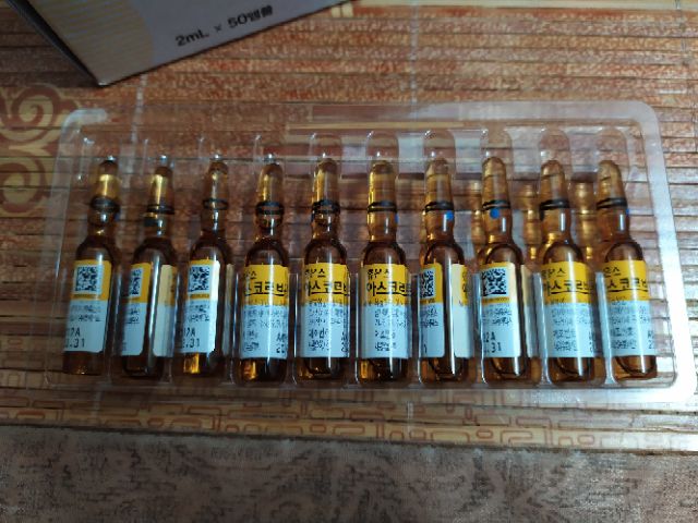 [Chính hãng] Vitamin C Hàn Quốc hộp 50 ống