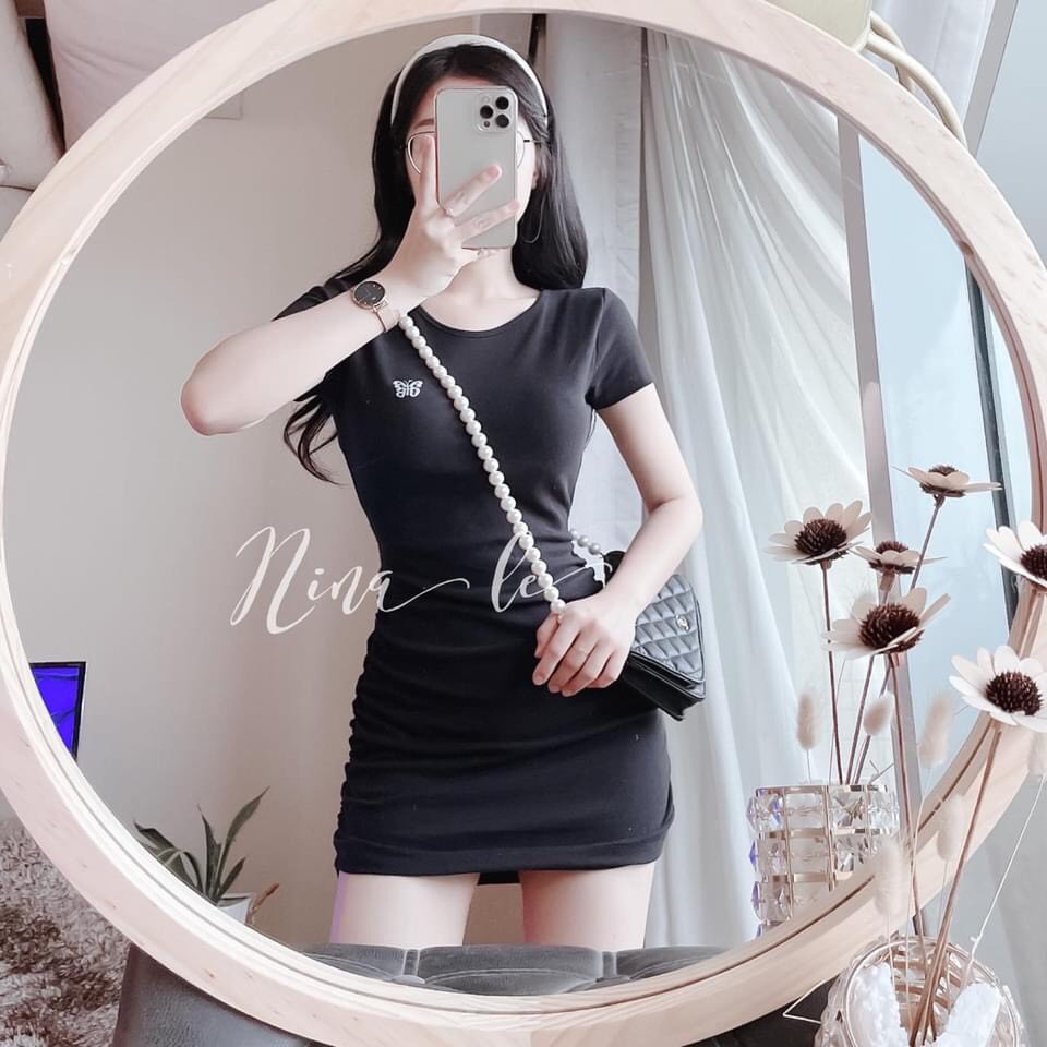 [MẪU MỚI] Đầm Body Hở Lưng Đan Dây Có Mút Ngực Chất Thun Borip Thích Hợp Mặc Đi Tiệc Đi Làm Đi Chơi | BigBuy360 - bigbuy360.vn