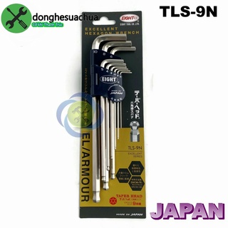 Bộ lục giác bi Janpan Eight TLS-9N 9 cây 1.5mm - 10mm