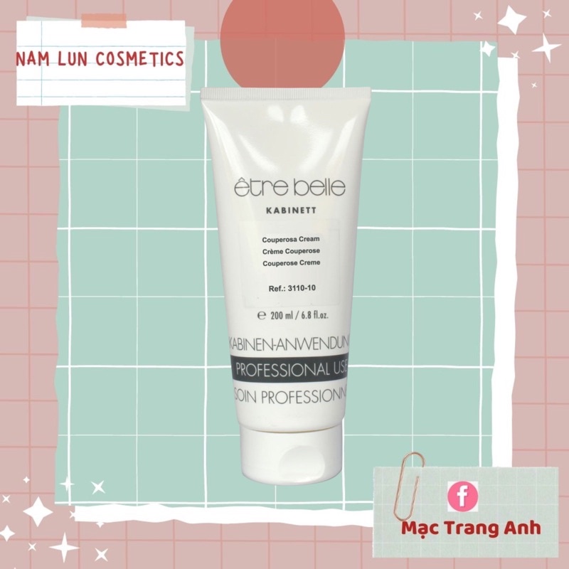 Kem cho da nhạy cảm Etre Belle skin Therapy Cream Couperose Cream
