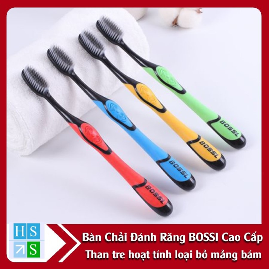 Bàn chải đánh răng than Tre BOSSI 921 Cao cấp Hàn quốc (Giao mầu ngẫu nhiên) | BigBuy360 - bigbuy360.vn