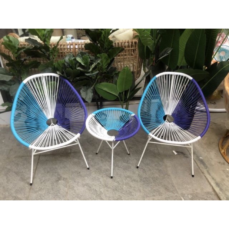 BỘ BÀN GHẾ DÂY VĂNG APULLICO