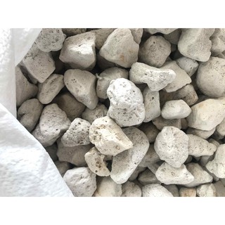 nham thạch trắng kt 2-4cm ( 100g ) ( đá lông vũ )