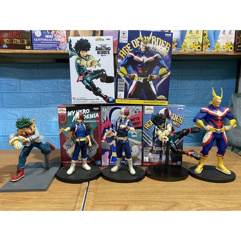 Mô hình My hero Academia 2nd chính hãng(Có box)