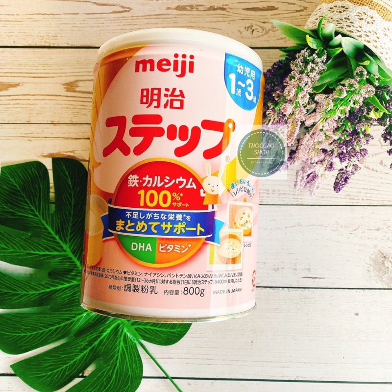 Sữa bột Meiji lon 800gr nội địa Nhật