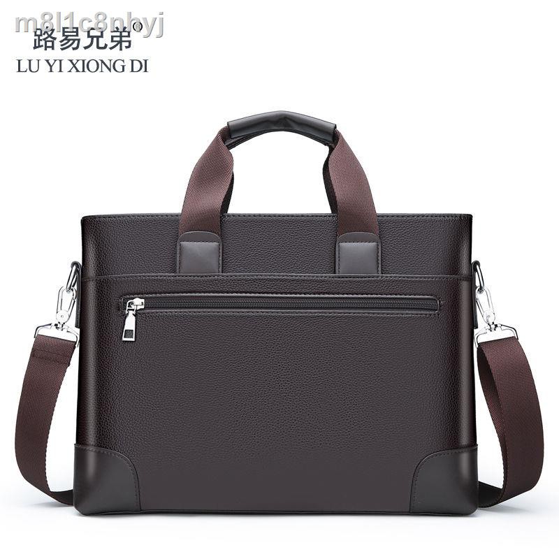 Mới đích thực chất lượng cao dành cho nam giới túi kinh doanh xách máy tính cặp đeo vai | BigBuy360 - bigbuy360.vn
