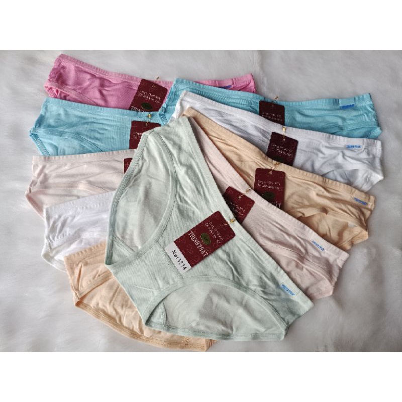 Quần lót nữ coton cao cấp Thịnh Phát size 45kg - 58kg - Set 5 cái