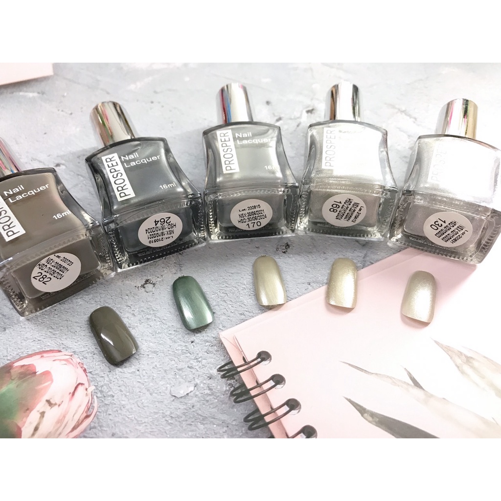 Sơn Móng Tay Prosper Silver 16ml