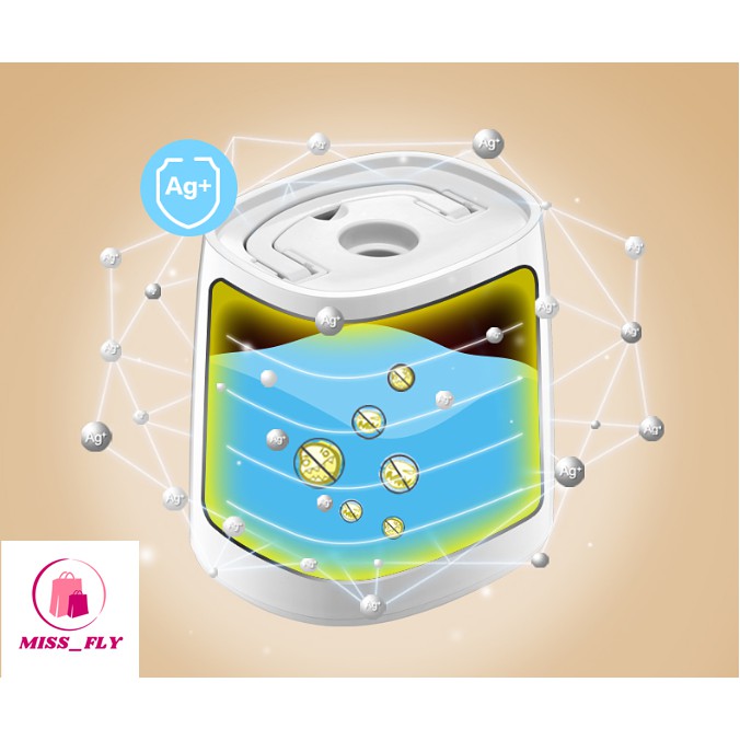 Máy phun sương tạo độ ẩm không khí màng lọc Ag, dung lượng lớn sử dụng lâu dài đầu xả hơi xoay 360 Cam Kết Chính Hãng