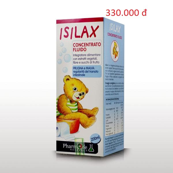 isilax siro trị táo bón cho trẻ(hàng nhập khẩu chính hãng)