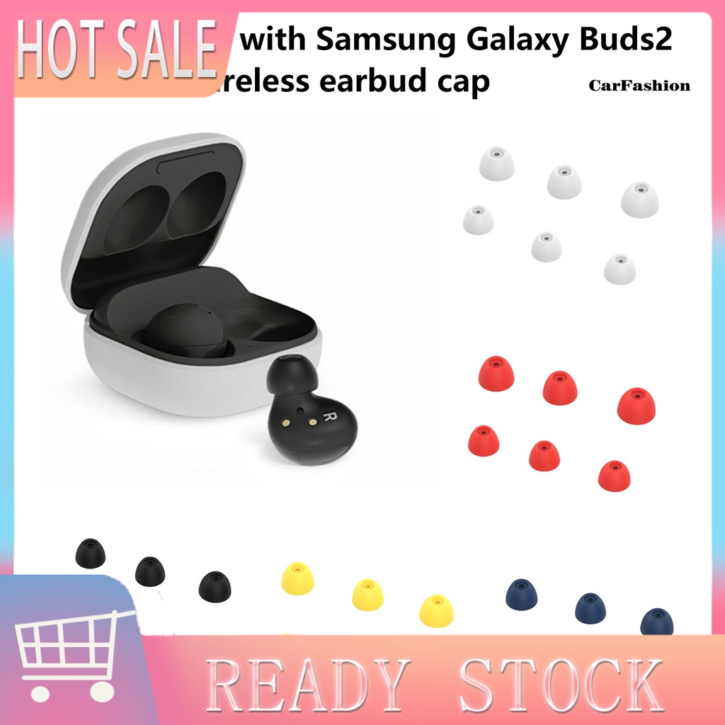 Set 3 Cặp Nút Tai Nghe Nhét Tai Giảm Tiếng Ồn Bằng Silicon Thiết Kế Tiện Lợi Dễ Dùng Cho Samsung Galaxy Buds 2