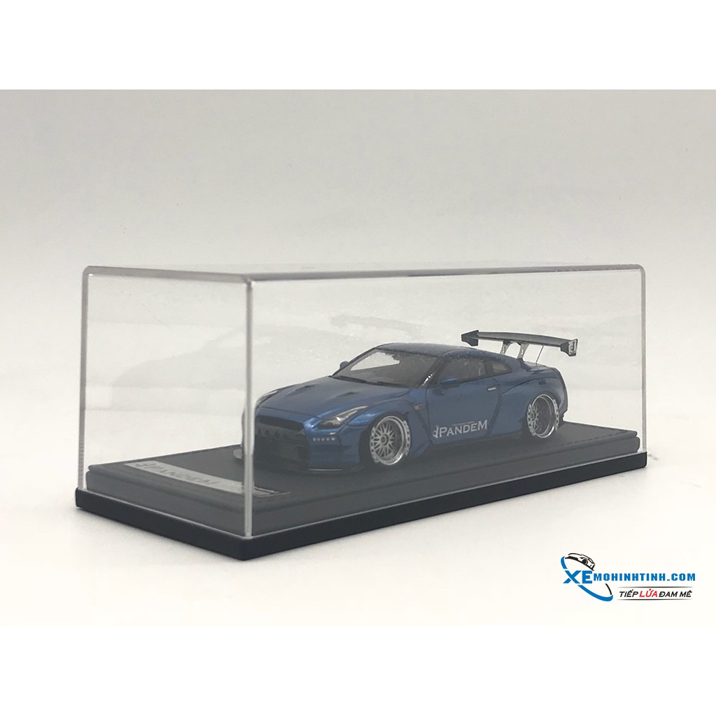 Mô Hình Nissan GTR-R35 PanDem Iginition Model 1:43 (Xanh)