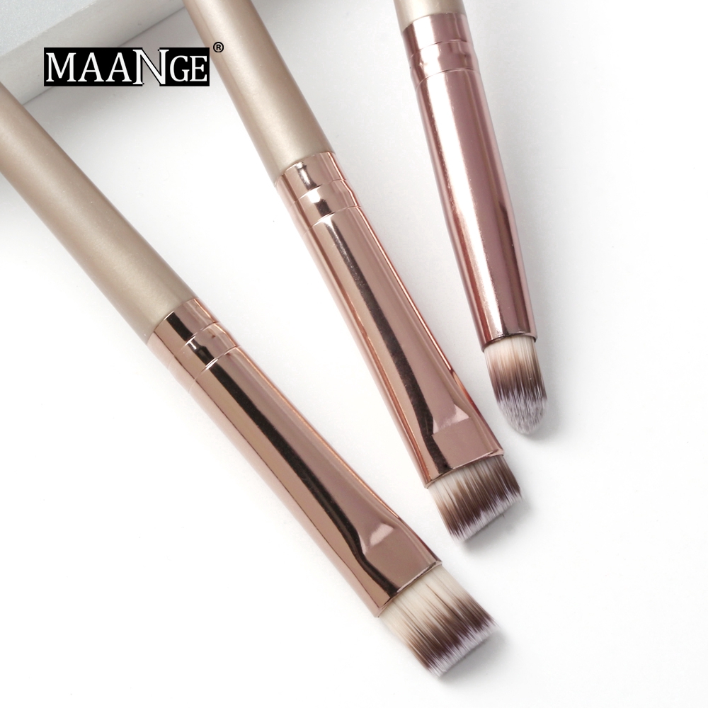 Bộ 3 Cọ MAANGE Dùng Trang Điểm Đánh Phấn Mắt