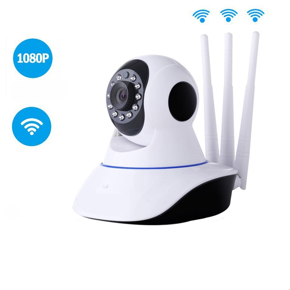 Camera Ip Wifi Không Dây Hd 1080p Với Tầm Nhìn Ban Đêm Tốt