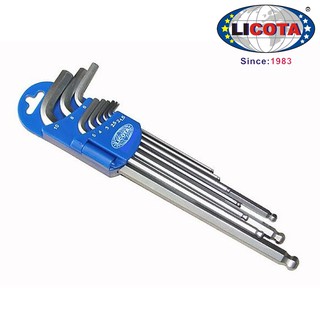 Bộ lục giác 9 chi tiết Licota 210009A