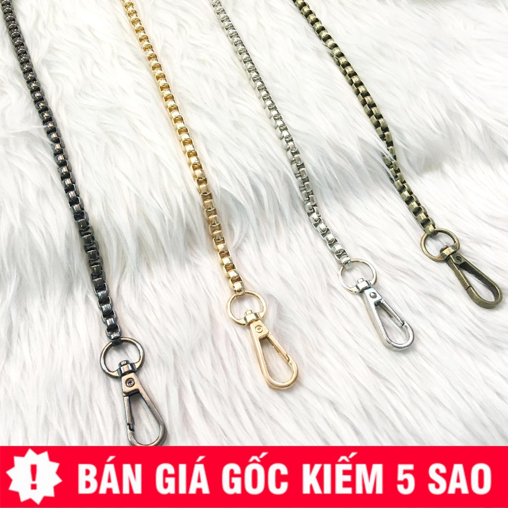 Dây Đeo Túi Xách Xích Vuông 7mm Độc Đáo