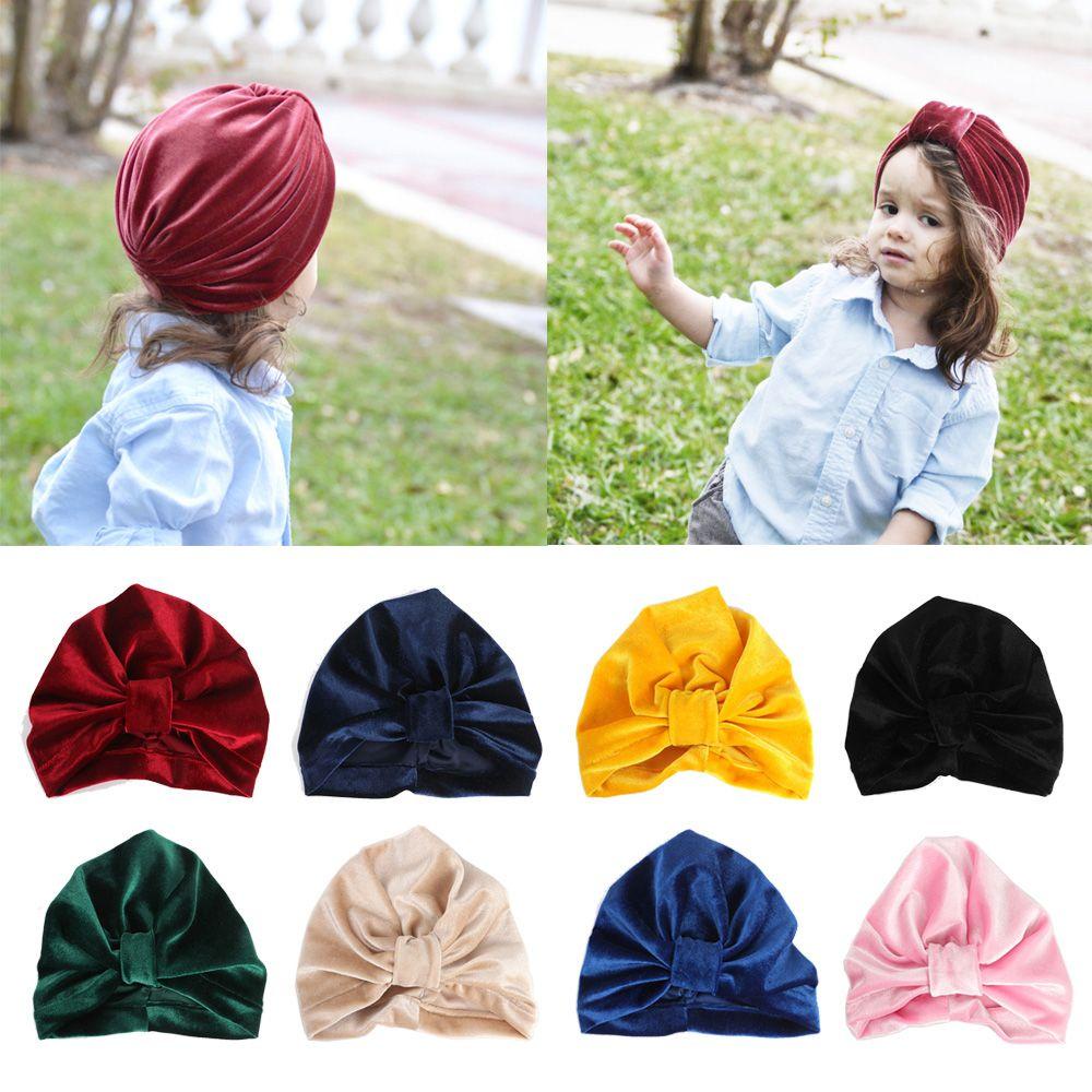EUCA Baby Hat New Head Wrap Indian Turban Knotted