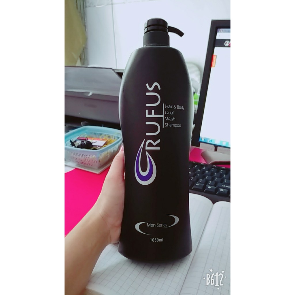 Dầu Gội Đầu Và Tắm Nam Rufus-Malaysia 1050ml