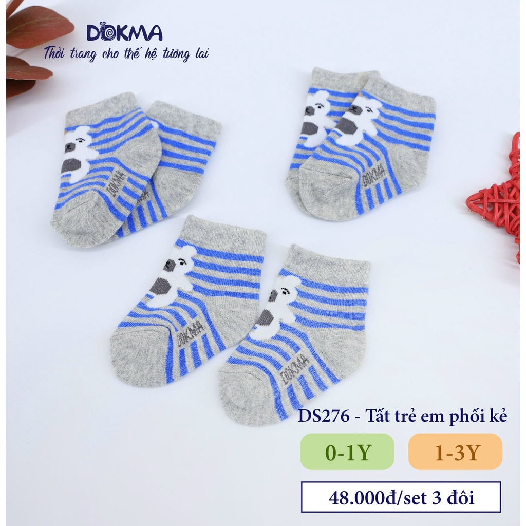 [DOKMA] Tất cho bé 0-3 tuổi chất liệu dệt len