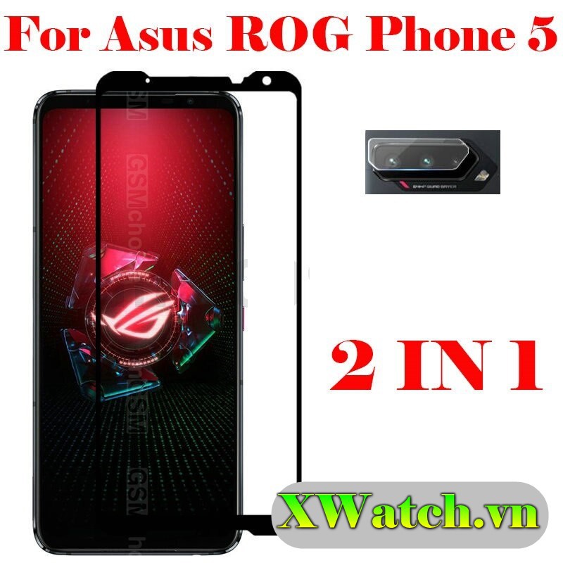 Kính cường lực Asus Rog Phone 5 / Rog Phone 5 pro Full màn hình
