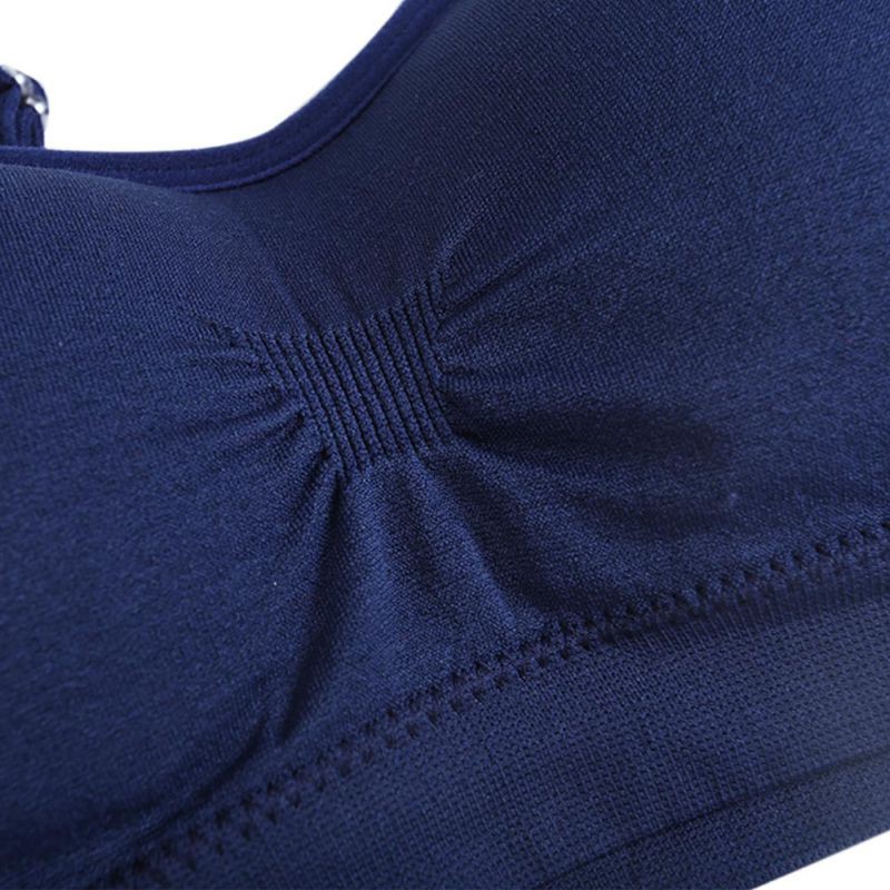 Áo bra thể thao hai dây màu trơn | BigBuy360 - bigbuy360.vn