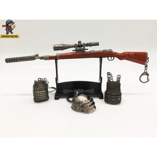 Mô Hình PUBG - Phụ Kiện Game PUBG - Kar98 27cm (Nắp ráp)