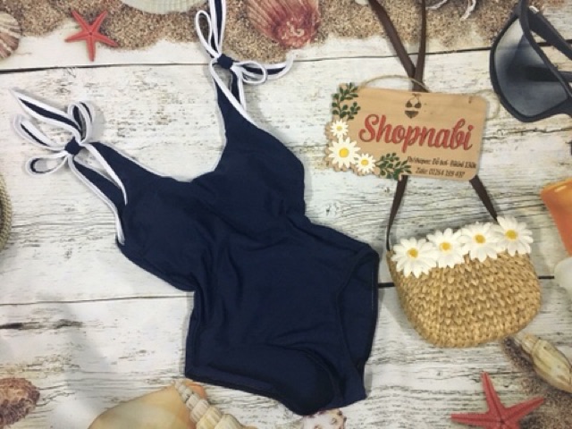 Bikini 1 mảnh nơ vai