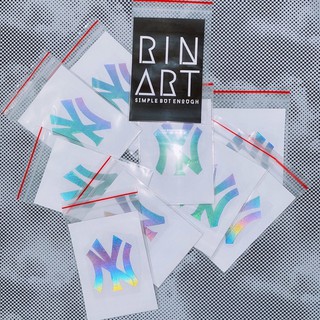 Decal Logo Sticker Patch in áo ủi trực tiếp lên vải hình biểu tượng NY
