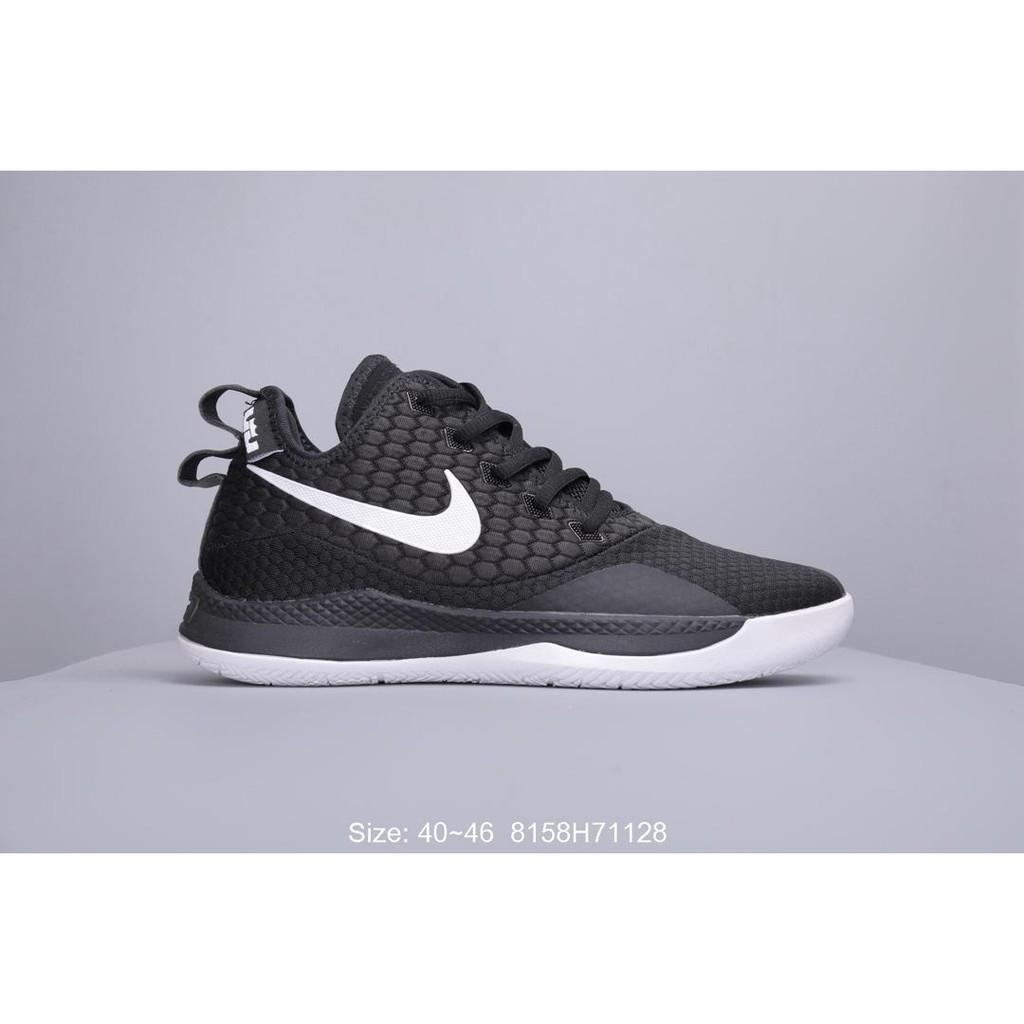 (Xả Hàng Đón 2020). Nike LEBRON WITNESS Ⅲ Giày nam Giày bóng rổ ☭