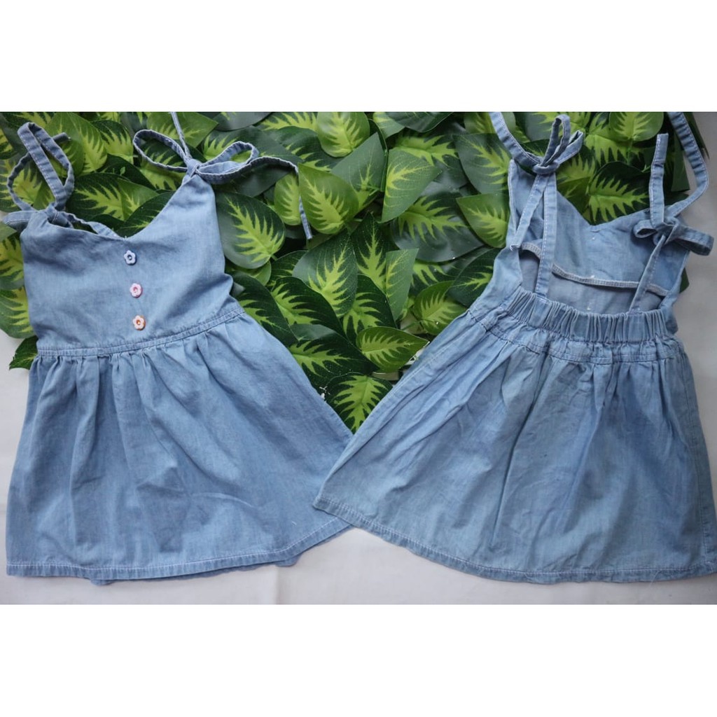 Đầm Jean Mềm Mại Dành Cho Bé 1-5 Tuổi
