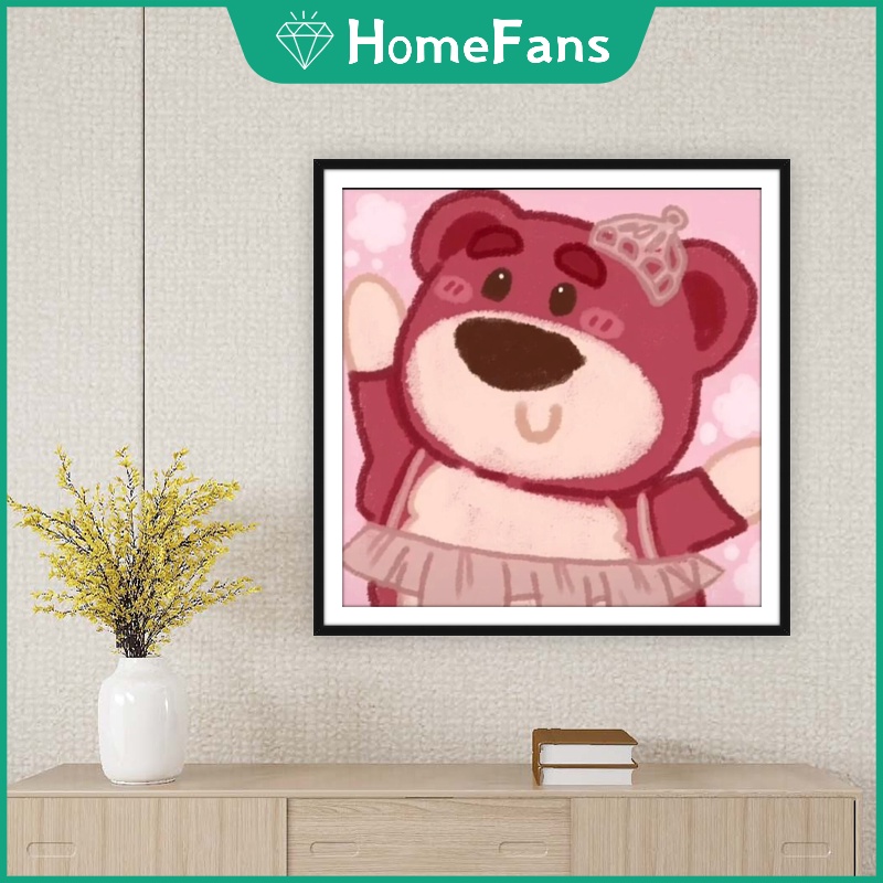 Bộ Tranh Đính Đá 5D Tự Làm Hình Toy Story3 Kích Thước 30x30cm / 40x40cm