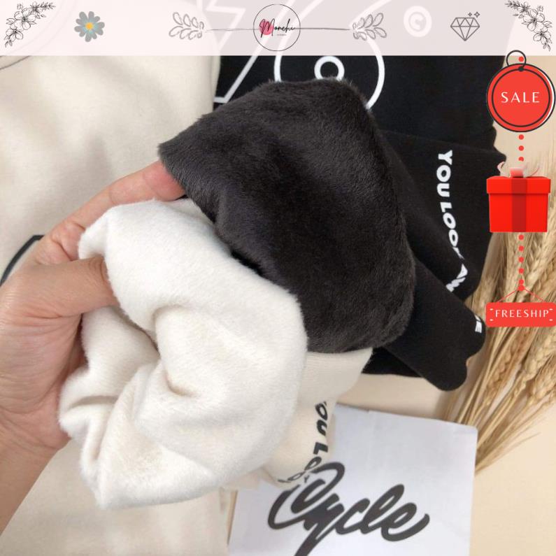 Áo Sweater thun Monchi Nỉ Nam Nữ Dáng Rộng In hình Chữ 1976 Unisex freesize | BigBuy360 - bigbuy360.vn