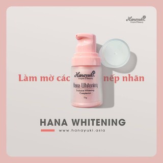 [ CHÍNH HÃNG 100%] SERUM DƯỠNG TRẮNG HANAYUKI ( Hana Whitening ) MINI SIZE