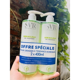 Sữa rửa mặt SVR Sebiaclear Gel Moussant