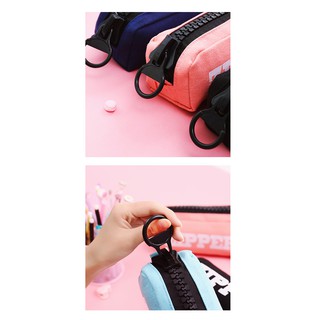 Bóp Viết Khóa Zipper