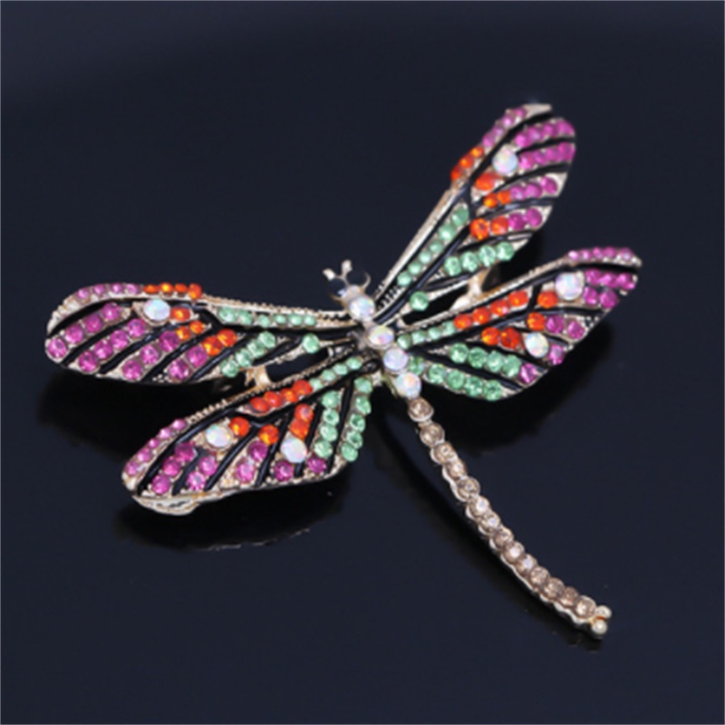 Ghim Cài Áo Hình Bọ Cánh Cứng Đính Đá Thời Trang