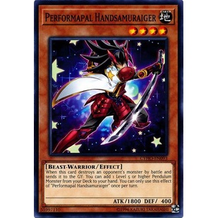 Thẻ bài Yugioh - TCG - Performapal Handsamuraiger / CYHO-EN093'