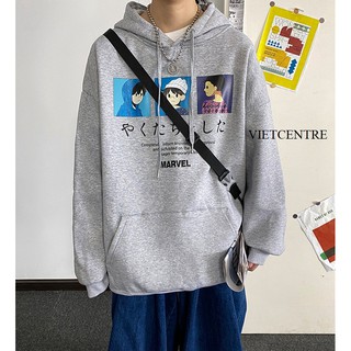Áo Khoác Hoodie MARVEL BOY Form Rộng Tay Dài Unisex Hot Trend - VIETCENTRE