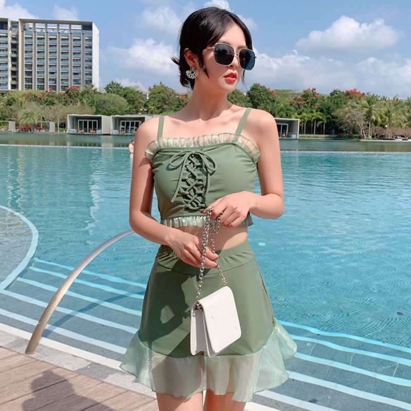 Bikini đồ bơi nữ đi biển đồ tắm 2 mảnh dễ thương