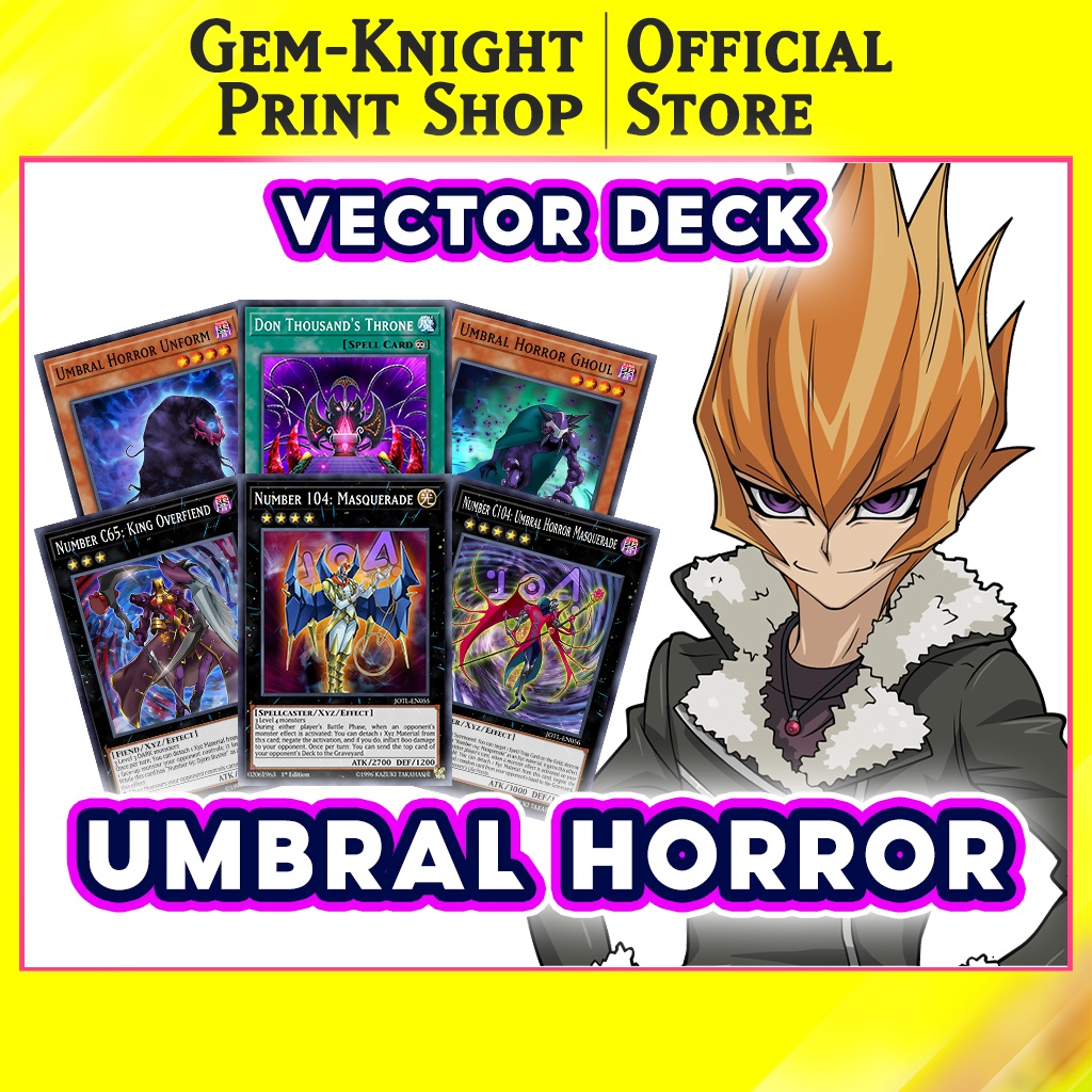 Bộ bài Yugioh - Umbral Horror - Vector Deck