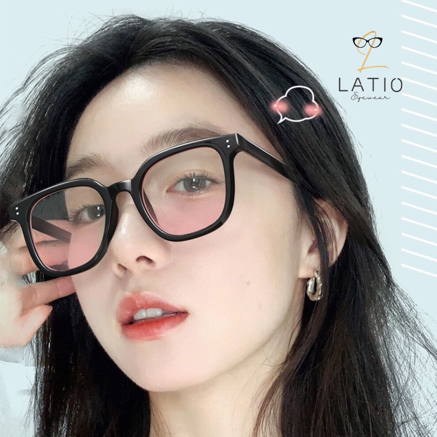 Kính râm Nam Nữ LATIO thời trang 2023 thiết kế 2 chấm kết hợp nhiều gang màu cá tính KM42