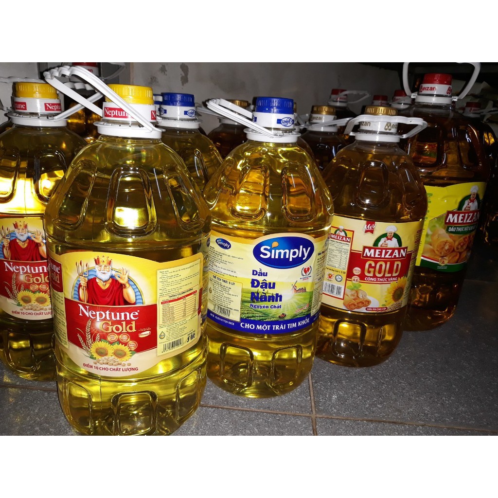 Dầu Ăn Neptune Gold Can 5 Lít
