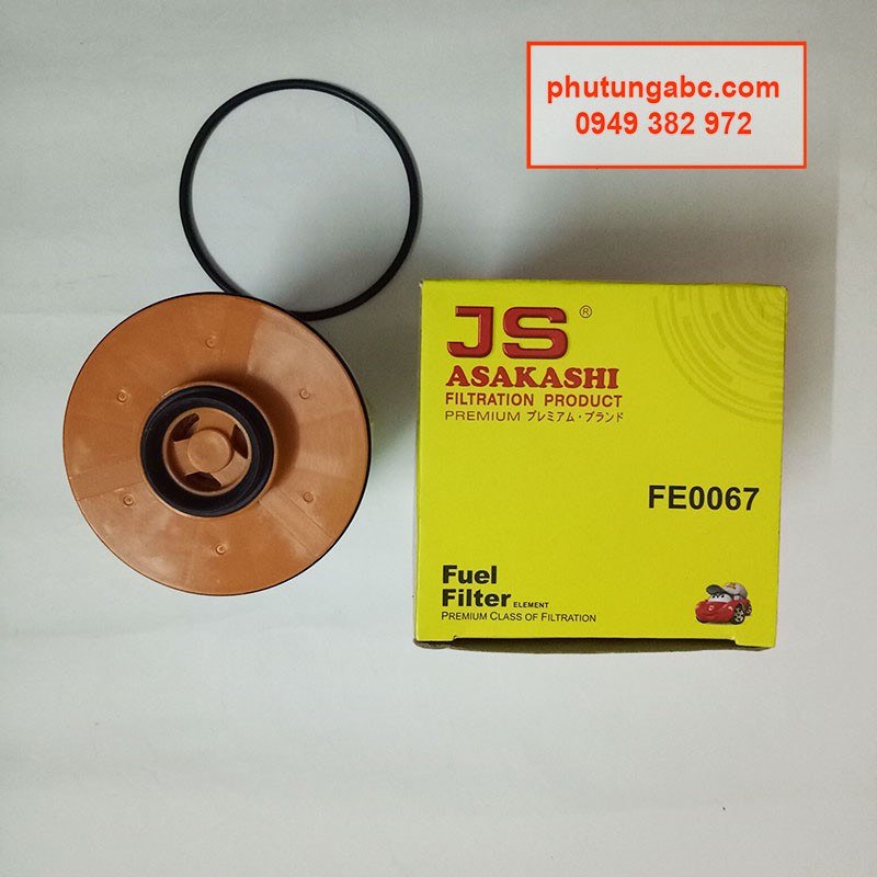 Lọc dầu Diesel, lọc nhiên liệu FE0067 dùng cho Toyota Fortuner 2016, 2017, 2018, 2019, 2020, 2021 mã 23390-0L090