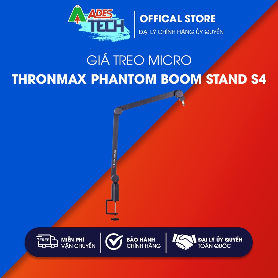 [CHÍNH HÃNG] Giá Treo Micro Thronmax Phantom Boom Stand S4 – Bảo Hành Chính Hãng 12 Tháng