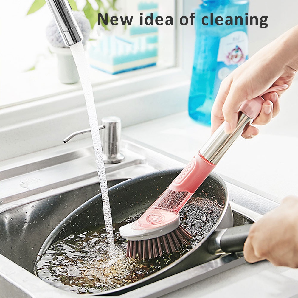 Bàn Chải Vệ Sinh Nhà Bếp Cán Dài 29.5 8cm | BigBuy360 - bigbuy360.vn