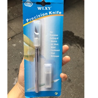 Bộ Dao Trổ Đầu Nhọn Kèm Lưỡi Dao