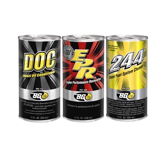 Bộ 3 chai vệ sinh kim phun làm sạch và bảo vệ chi tiết động cơ diesel bg epr + bg doc + bg 244