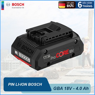 Pin 18v bosch 4.0ah procore mới 1600a0193l