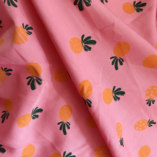 vải đũi lạnh quả dứa kẻ