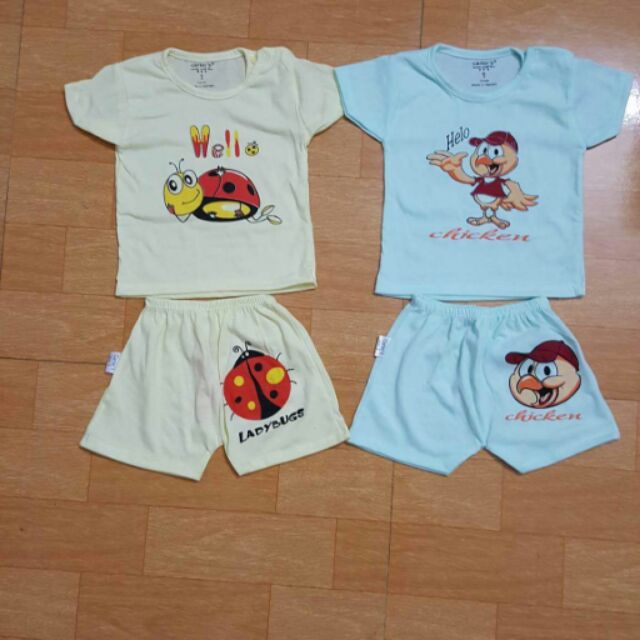 [THANH LÝ] Set 5 bộ cộc tay cho bé, bộ cảm xúc cho bé, bộ đồ cho bé, quần áo cho bé, bộ quần áo cộc cho bé